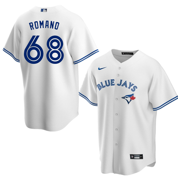 Nike Men #68 Jordan Romano Toronto Blue Jays Baseball Jerseys Sale-White